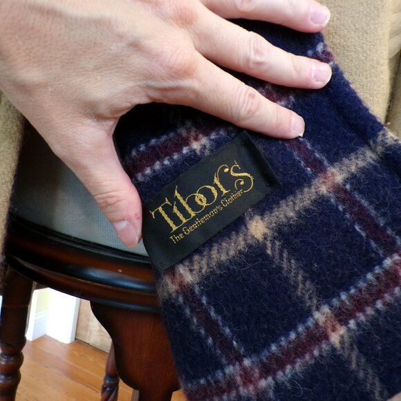 Vintage 1960s / 70s ZERO KING Wool/Nylon Car Coat Plaid Inside USA Men's Size 40 - Picture 11 of 16